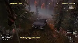 SnowRunner - Прохождение доп. миссии ( Мичиганское испытание ) Michigan, USA - Challenging game mode