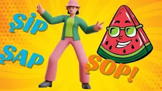 Karpuz Adam Şarkısı | Eğlenceli Çocuk Şarkısı | Şip Şap Şop | Komik Meyve Şarkıları