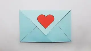 Origami envelope: tutorial for easy envelope