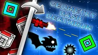 I Built a *2 PLAYER* DEATHRUN in GEOMETRY DASH ft. Zylaku