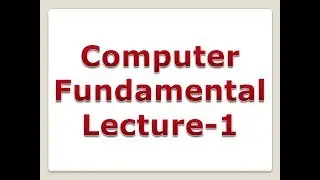 Computer Fundamental in Hindi | Part 1