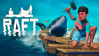 Один в море на плоту. Raft (Рафт). Стрим #1