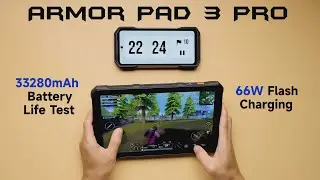 Ulefone Armor Pad 3 Pro: 33,280mAh Battery & 66W Fast Charging Test