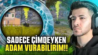 SADECE ÇİMDE ADAM VURARAK WIN ALMAK? İMKANSIZ CHALLENGE 10.BÖLÜM / PUBG MOBILE