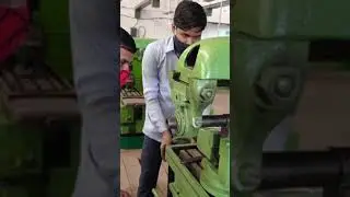 Iti machinist tread practical milling machine work practice