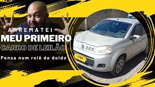 ARREMATEI MEU PRIMEIRO CARRO DE LEILAO - DETRAN - MG UNO VIVACE 2012 - SAIBA COMO FUNCIONA! PARTE 1