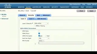 Creating a new SSID with PSK