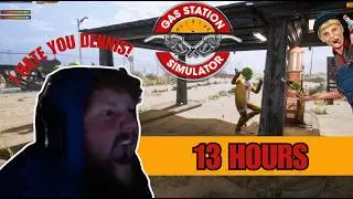 CaseOh vs. Dennis: 13 Hours of Gas Station Simulator Chaos
