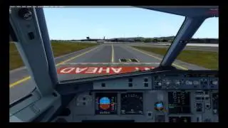 P3D v.3.4. Aerosoft A319 approach and landing in Aerosoft LIPE (Bologna)