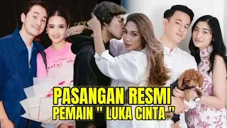 BEDA USIA JAUH !! INILAH PASANGAN ASLI PARA PEMAIN LUKA CINTA SCTV