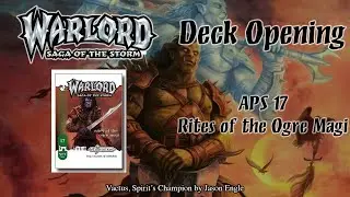 Warlord Saga of the Storm - APS 17 Box Opening (4E)