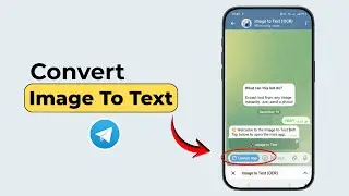 Image To Text Converter Telegram Bot