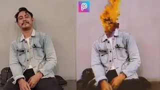 SMOKE EFFECT | Picsart Editing Tutorial