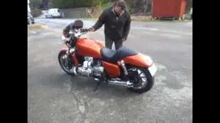 Goldwing to Rodwing first testride after customizing and painting