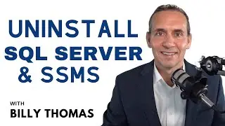 SQL Server Uninstall and SSMS from Windows 11 with Billy Thomas ALLJOY Data