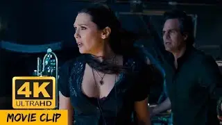 Fight Scene of Creating Vision Between Avengers - 4K Ultra HD