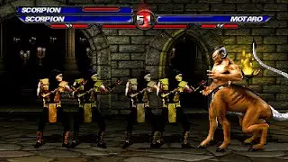 SCORPION SCORPION SCORPION SCORPION HARD 8 PLAYTHROUGH