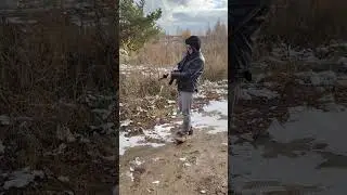 Очередь из калаша АКСУ Охолощенный 