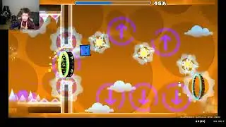 Easy Demon 15 раз + Рулетка insane | Запись стрима