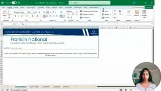 SAM Project 1a Excel Module 10 Data Analysis with Power Tools | Fareya Suzana