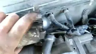How to remove the starter. nissan grape