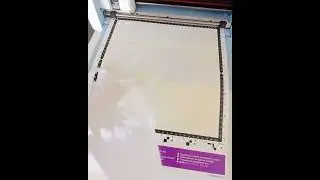 ScanNcut sdx1200 Нарезка дублерина на плоттере