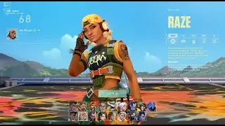 What Raze is REALLY listening to during agent select | VALORANT