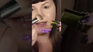 Apply Cream Contour with Easy Blending #promakeuptips