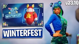 *NEW* WINTERFEST Update! FREE GUFF GRINGLE Skin | Edit Styles | PRESENTS and more! (Fortnite)
