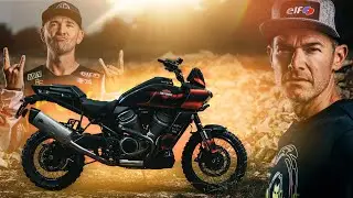 MOTOCROSS en Harley Pan America