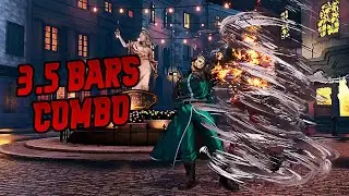 KOF XV: Goenitz - 3.5 Meters  Combo !