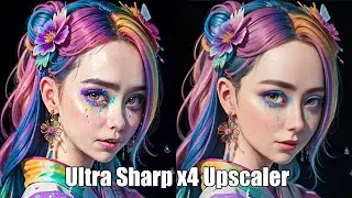 Stable Diffusion - How To AI Upscale & Touch Up Any Image In Full HD