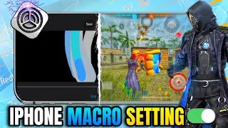 iPhone macro setting free fire | iPhone 📲 macro free fire | iPhone macro setting ⚙️ | 95% headshots 