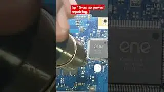 Hp No Power Repairing..  how to repair no power. #laptop #laptoprepair#hp #microsoldering #hpsupport