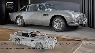 Lego Recreated James Bond's Aston Martin DB5 Complete With Ejector Seat and Hidden Machine Guns