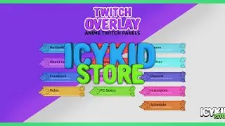 Premium Overlay - Anime Premium Overlay - PSD - Premium Download