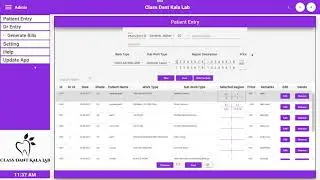 Material Design Application in WPF  C# .Net for Dental Lab  #SandeepJadhav