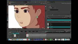 Toonboom Harmony (Video 5): Color in Characters with Shadows and Edges without Lines