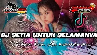 Dj tak bosan bosan aku memandangmu begitu indah √ setia untuk selamanya full bass viral tiktok 2021