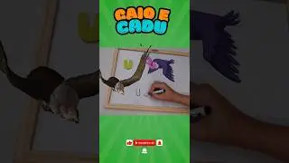 ABC Aprendendo o alfabeto com Cadu e Caio Learn English Alphabet with Cadu e Caio #shortsvideo