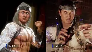 Liu Kang - Mortal Kombat 1 vs Mortal Kombat 11 - Graphics Comparison