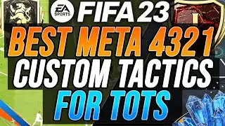 BEST META 3421 TACTICS FOR TOTS - WILL HELP YOU GET EXTRA WINS!   - FIFA 23