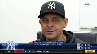 Aaron Boone on Aaron Judge's double steal, Nestor Cortes