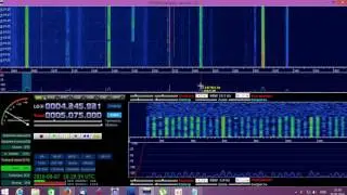тест HDSDR  с плагином для прослушивания КВ без конвертера и тп