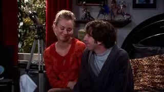 2x12 Howard kisses Penny (almost)