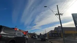 Driving in Launceston