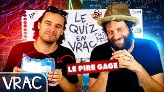 Le Quiz en Vrac de Cyril pour le pire gage ! #63 [QUIZ BIZARRE]