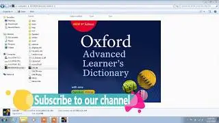 How to use Oxford advance learner Dictionary 9th edition in 2019