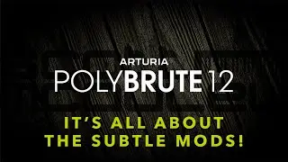 Arturia PolyBrute 12 - it's all in the subtle mods!