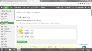 কিভাবে W3schools থেকে ওয়েব ডিজাইন শিখবেন | How to learn web design from W3schools